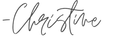 Christine signature